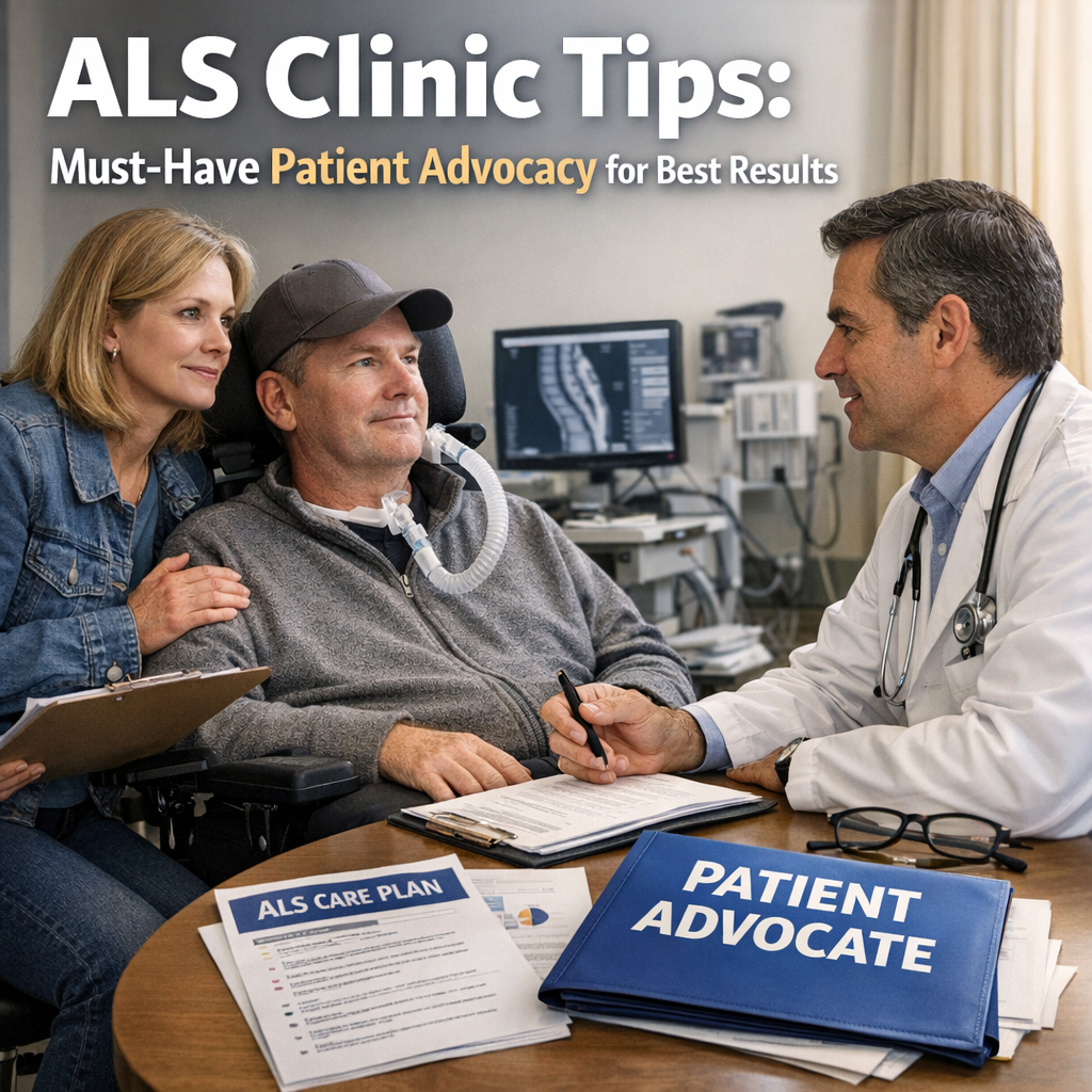 Illustration of ALS Clinic Tips: Must-Have Patient Advocacy for Best Results