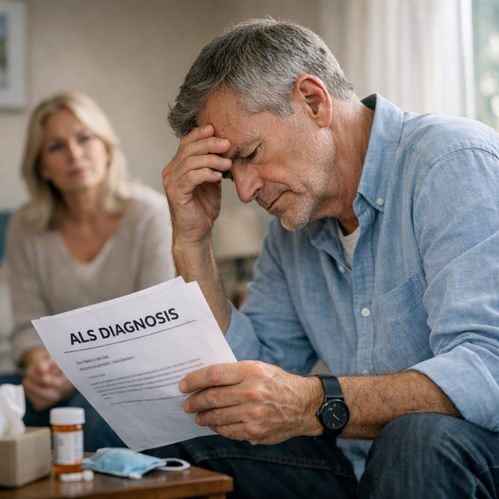 Illustration of ALS Diagnosis Emotions: Effortless Tips for Coping With ALS News