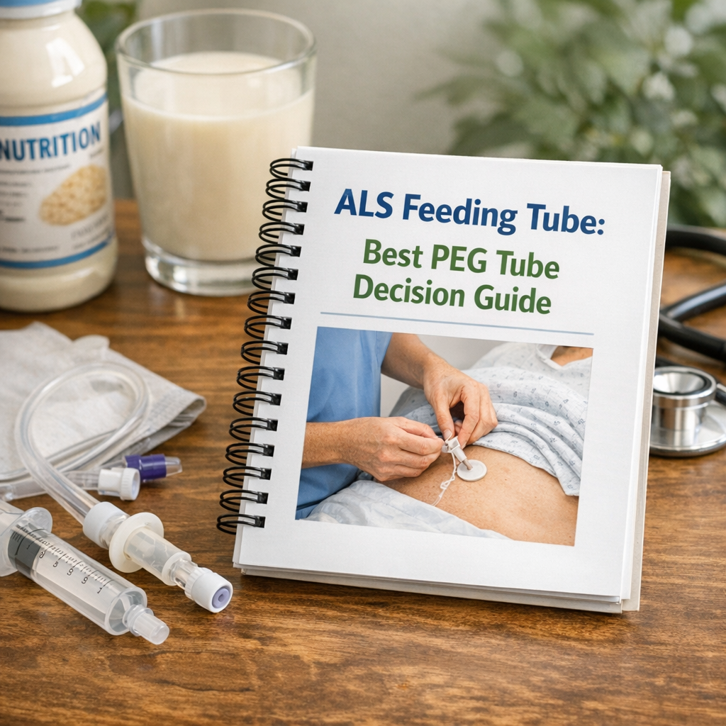 Illustration of ALS Feeding Tube: Best PEG Tube Decision Guide