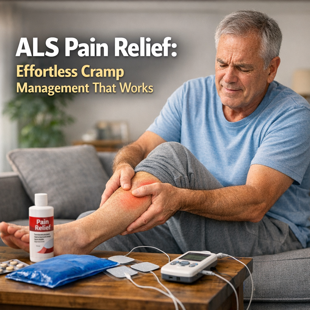 Illustration of ALS Pain Relief: Effortless Cramp Management That Works
