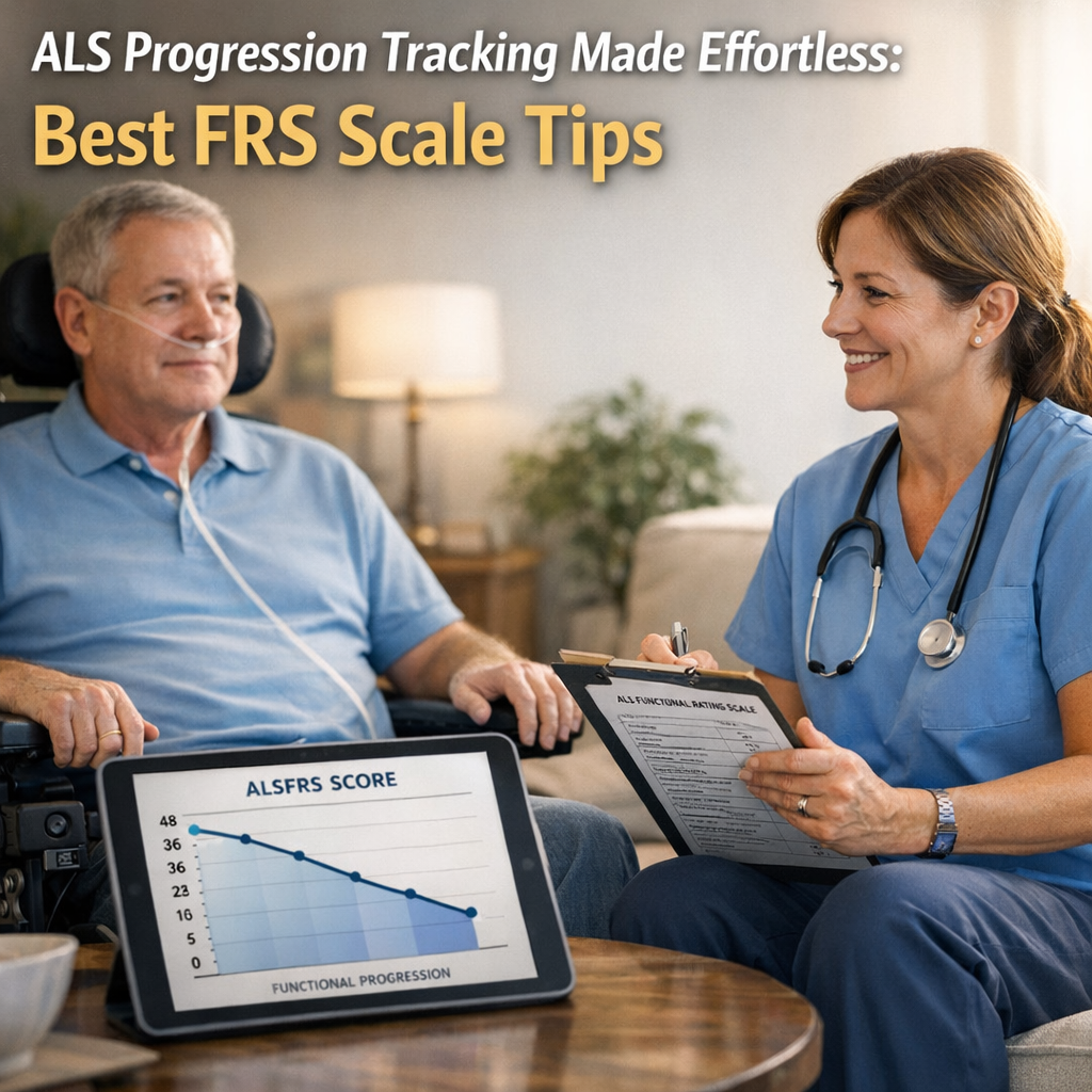 Illustration of ALS Progression Tracking Made Effortless: Best FRS Scale Tips