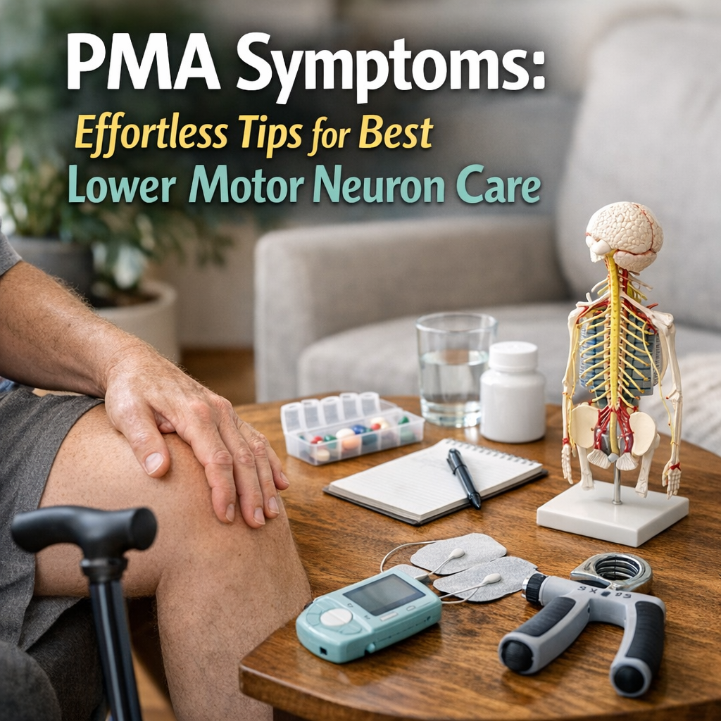 Illustration of PMA Symptoms: Effortless Tips for Best Lower Motor Neuron Care